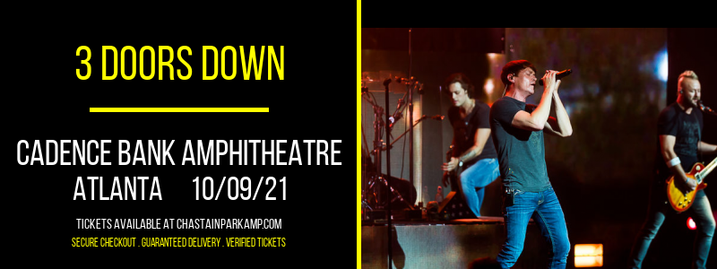 3 Doors Down at Cadence Bank Amphitheatre tickets 3 Doors Down at Cadence Bank Amphitheatre