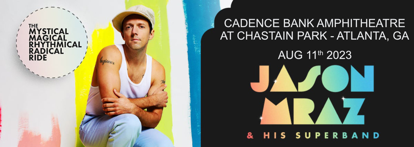 Jason Mraz at Cadence Bank Amphitheatre