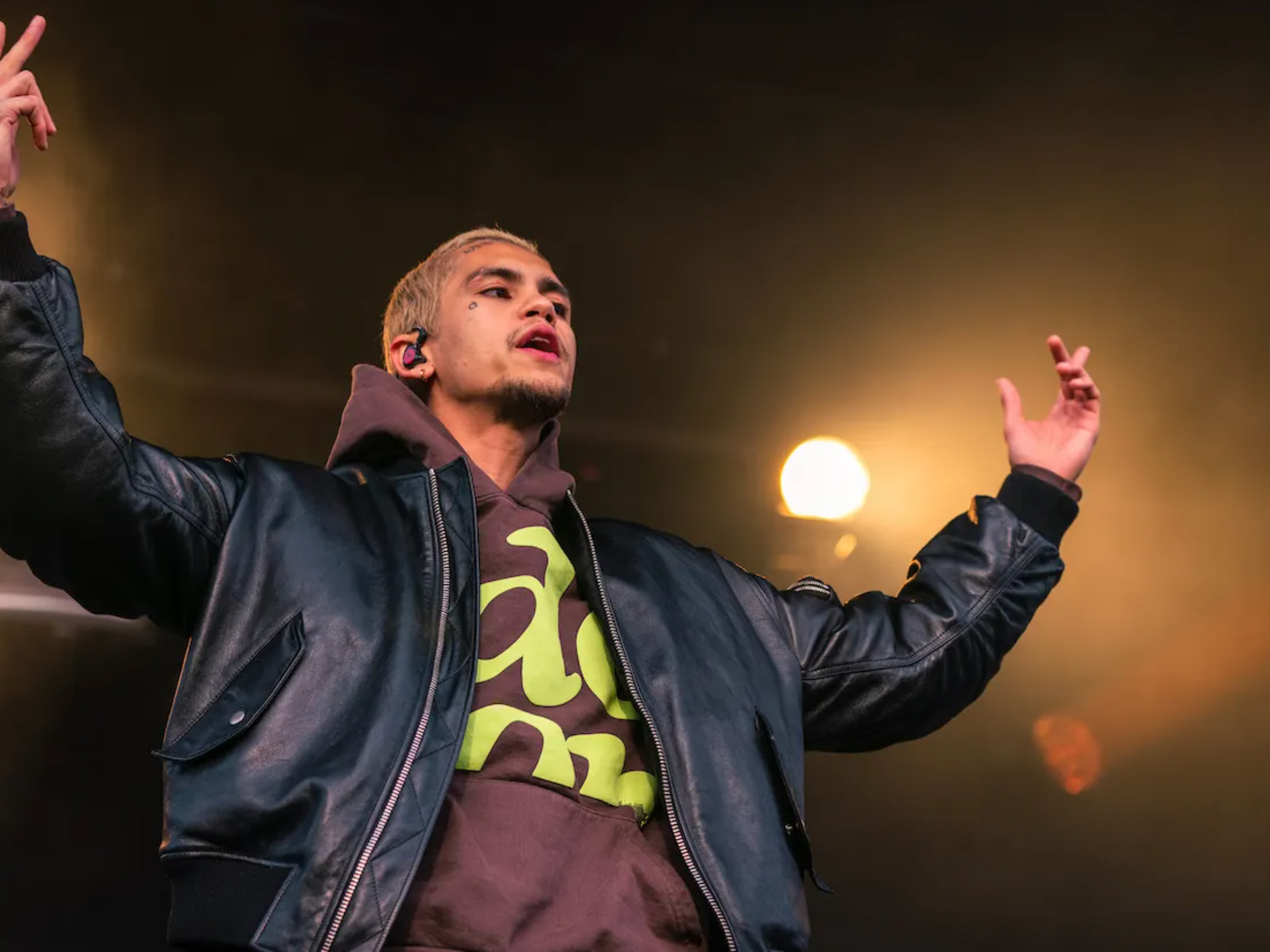 Dominic Fike at Cadence Bank Amphitheatre