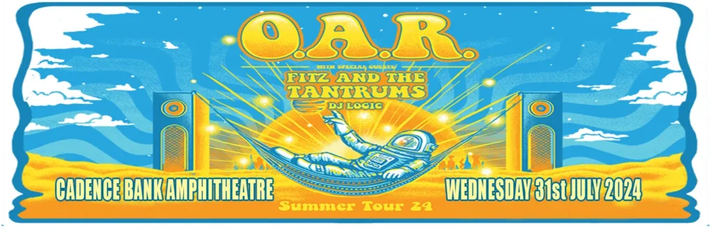 O.A.R. & Fitz and The Tantrums at Cadence Bank Amphitheatre at Chastain Park