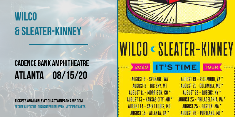 Wilco & Sleater-Kinney at Cadence Bank Amphitheatre