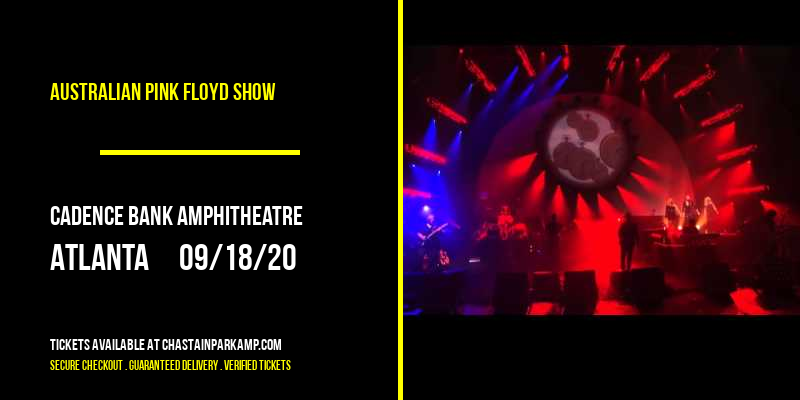Australian Pink Floyd Show [CANCELLED] at Cadence Bank Amphitheatre