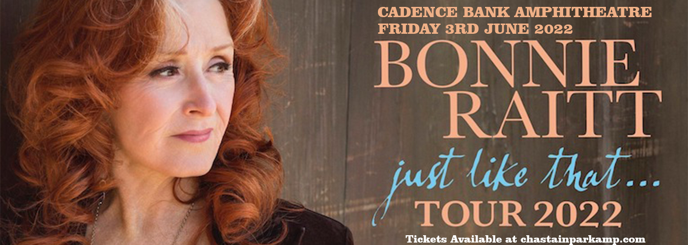 Bonnie Raitt at Cadence Bank Amphitheatre