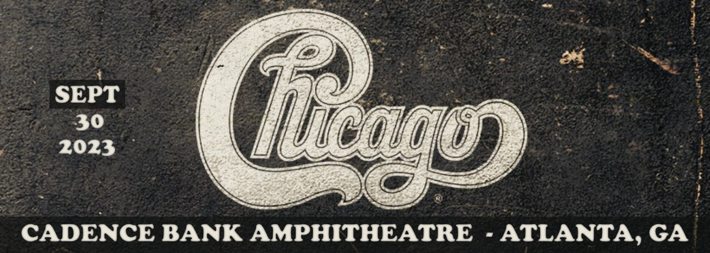 Chicago The Band Tickets 30th September Cadence Bank Amphitheatre