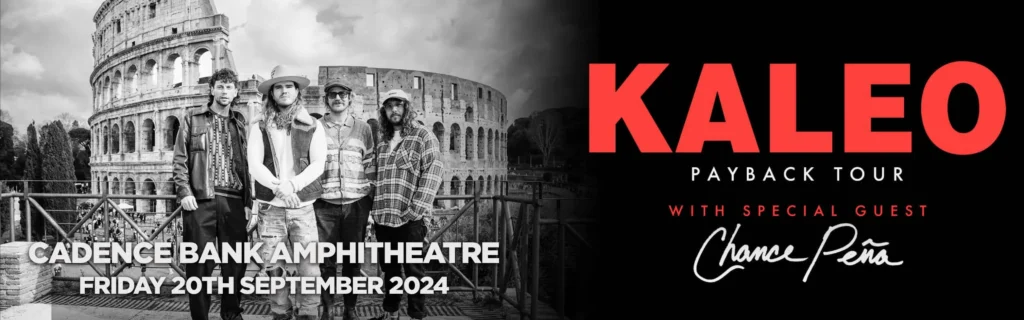 Kaleo at Cadence Bank Amphitheatre at Chastain Park