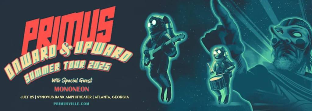 Primus & Mononeon at Synovus Bank Amphitheater at Chastain Park