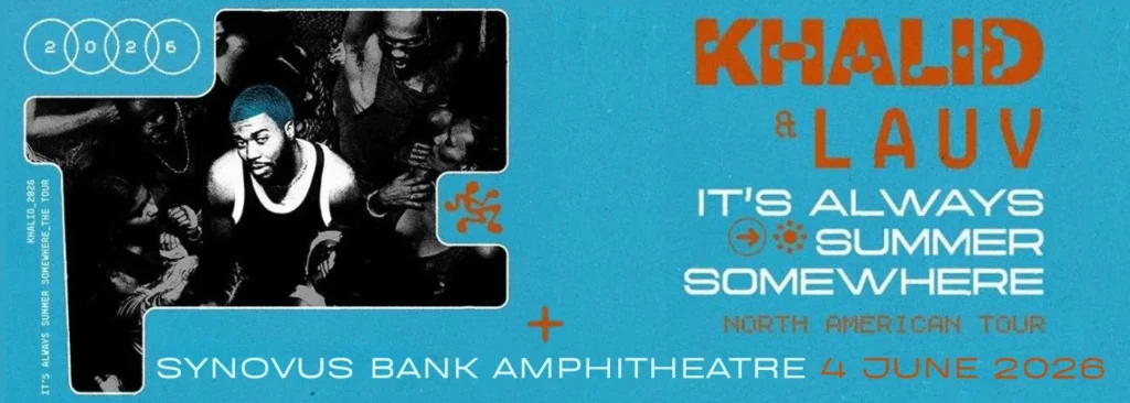 Khalid & Lauv at Synovus Bank Amphitheater at Chastain Park