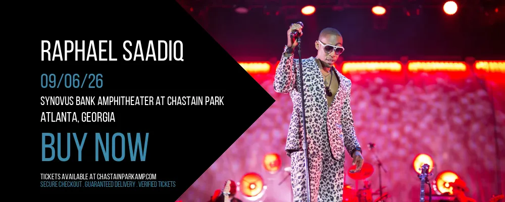 Raphael Saadiq at Synovus Bank Amphitheater at Chastain Park